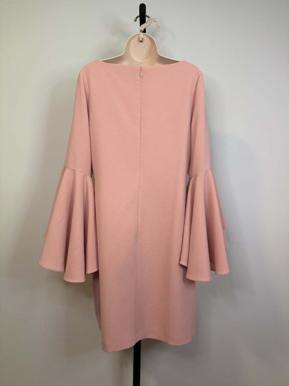 Eliza J Pink Bell Sleeve Shift Dress - Size 8 - Picture 2 of 2